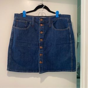 Madewell Denim Mini Skirt EUC